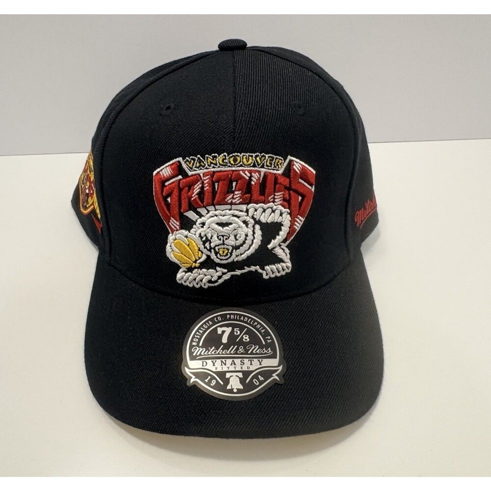 Mitchell & Ness Vancouver Grizzlies Drip 7 5/8 Dynasty Hat Memphis Retro VTG NWT